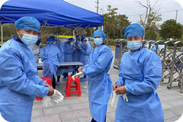 OPSC’s Anti-Pandemic Activities in Local Areas