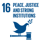 16.PEACE, JUSTICE AND STRONG INSTITUTIONS