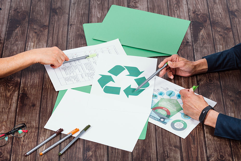 與供應商一同提高紙管回收利用效能
