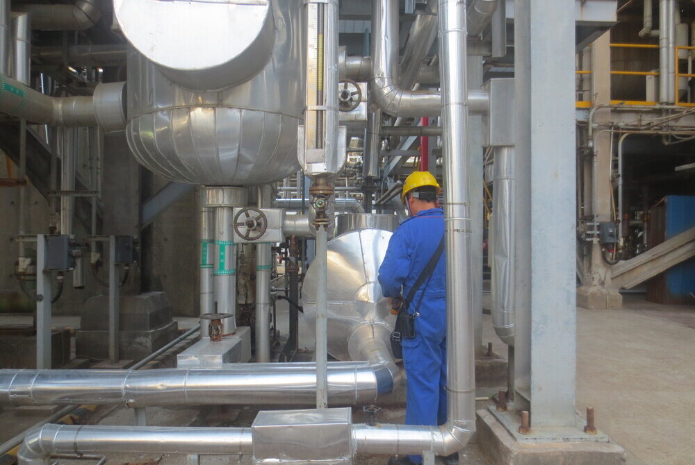 新增氣動凝液泵回收蒸汽凝液
